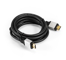 Exegate EX294703RUS Кабель HDMI ExeGate EX-CC-HDMI8K-2.0F (19M/19M, v2.1, 2м, 8K UHD, Ethernet, ферритовые кольца, позолоченные контакты)