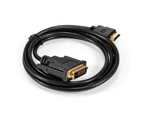 [кабели] Exegate EX294672RUS Кабель HDMI-DVI-D ExeGate EX-CC-HDMIM-DVI2M-1.5 (19M/(24+1)M, dual link, 1,5м, позолоченные контакты)