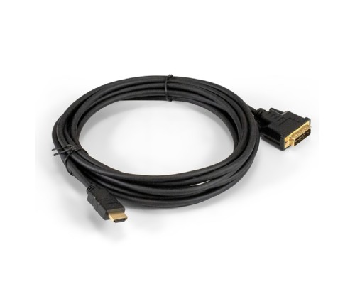 [кабели] Exegate EX294674RUS Кабель HDMI-DVI-D ExeGate EX-CC-HDMIM-DVI2M-5.0 (19M/(24+1)M, dual link, 5м, позолоченные контакты)