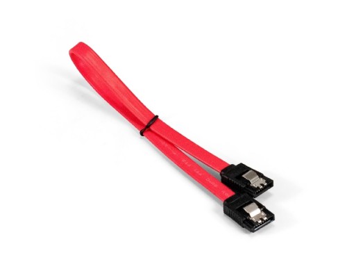 [кабели] Exegate EX294730RUS Кабель SATA ExeGate EX-CC-SATA-DATA-0.3L (7pin/7pin, металлические защелки, 0,3м)