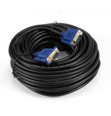 Exegate EX294727RUS Кабель VGA Pro ExeGate EX-CC-PVGA-15M15M-20.0 (15M/15M, 20м, 2 фильтра, позолоченные контакты, экран)