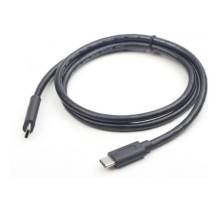 Exegate EX294783RUS Кабель для зарядки ExeGate EX-CCP-USB3.1-CMCM2-1.0 (USB Type Cm/Cm, Gen.2, 10Gbit/s, 5A, 100W, 1м)