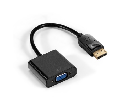 [Переходник] Exegate EX294681RUS Кабель-переходник DisplayPort-VGA ExeGate EX-DPM-VGAF-0.2 (20M/15F, 0,2м)