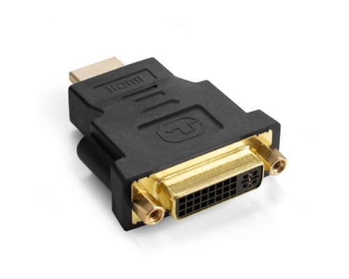 [Переходник] Exegate EX294729RUS Переходник DVI-D-HDMI ExeGate EX-HDMI-DVI-3 (25F/19M, v 1.4b, позолоченные контакты, экран)