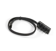 Exegate EX294793RUS Разветвитель питания с 4pin материнской платы на 1 CPU кулер и 3 корпусных вентилятора ExeGate EX-CC-4p4xF-0.3 (4pin F/4x4pinM, 0,3м)