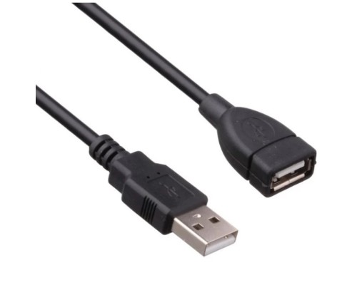 [кабели] Exegate EX294763RUS Удлинитель USB 2.0 ExeGate EX-CCF-USB2-AMAF-3.0F (Am/Af, позолоченные контакты, ферритовые кольца, 3м)
