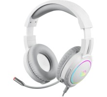 Defender Игровая гарнитура Mento RGB, 3.5мм, белые Redragon (70708)