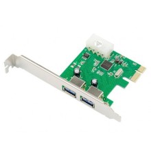 KS-is KS-576L1 Контроллер PCIe USB 3.0 x 2 																					