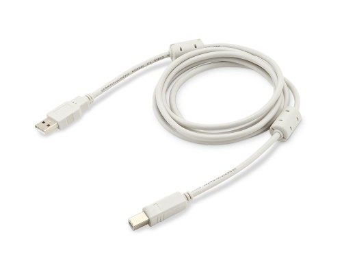 [Кабель] Кабель Buro USB2.0-AM/BM USB A(m) USB B(m) 1.8м серый [USB2.0-AM/BM]