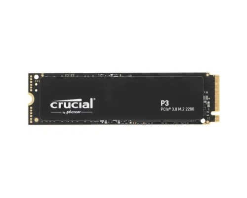 [накопитель] SSD 2Tb Crucial P3 3D NAND M2 PCIe NVMe R3500Mb/s W3000MB/s CT2000P3SSD8