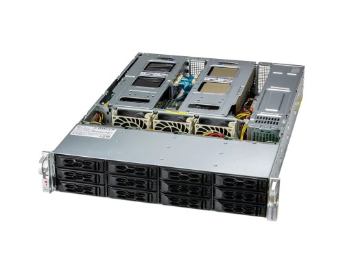 [Сервер] Supermicro  SYS-620C-TN12R - 2U SuperServer (X12DDW-A6,CSE-LA26AC12-R1K23AW)