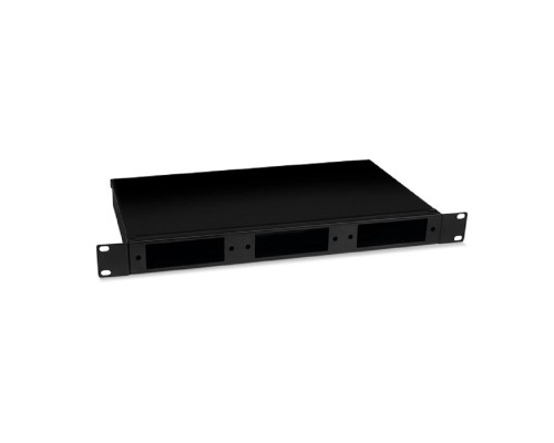 [Cabeus Аксессуары к монтажным шкафам] Cabeus FO-19-3FP-BK Кросс бокс оптический 19