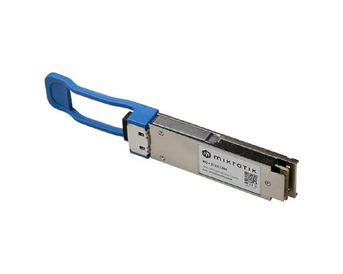 [Сетевое оборудование] MikroTik XQ+31LC10D Модуль QSFP 100gbit, Dual LC UPC, 10km, SM, 1296nm, 1300nm, 1305nm, 1309nm