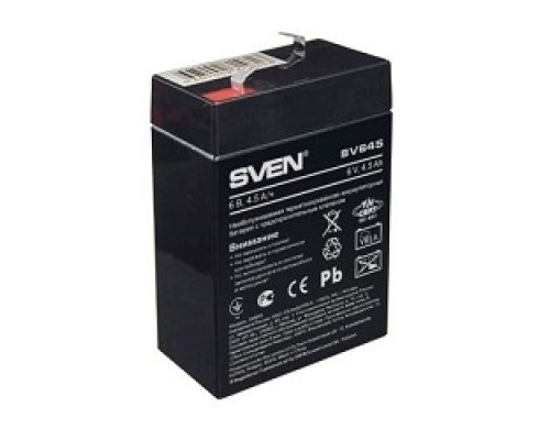 [батареи] Sven SV 645 (6V 4.5Ah) батарея аккумуляторная
