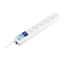 PowerCube Фильтр-удлинитель PRO (SPL6-16-P-3М) 3.0м, 6 розеток,16А, белый