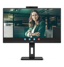 LCD AOC 23.8'' 24P3QW {IPS 1920x1080 75Hz 4ms 178/178 300cd 2xHDMI1.4 DisplayPort1.2 4xUSB3.2 WEBCam MM}