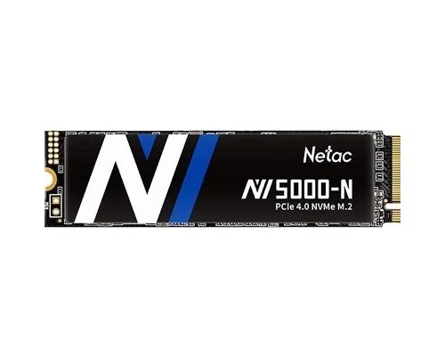 [носитель информации] Твердотельный накопитель Netac NV5000-N 2Tb [NT01NV5000N-2T0-E4X] M.2 2280, PCI-E 4.0 x4, 3D NAND, 4800/4400MBs, NVMe 1.4, 1280TBW