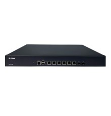 D-Link DSA-2108S/A1A Сервисный маршрутизатор с 6 настраиваемыми портами 10/100/1000Base-T и 2 портами 1000Base-X SFP