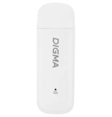 Digma Dongle WiFi DW1960WH Модем 3G/4G USB Wi-Fi Firewall +Router внешний белый