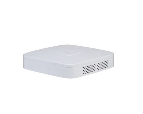 [Видеорегистраторы] DAHUA DHI-NVR2104-P-I2 4-канальный IP-видеорегистратор с PoE, 4K и H.265+, видеоаналитика, входящий поток до 80Мбит/с, 1 SATA III до 10Тбайт