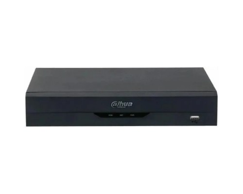 [Видеорегистраторы] DAHUA DHI-NVR2104HS-P-I2 4-канальный IP-видеорегистратор с PoE, 4K и H.265+, видеоаналитика, входящий поток до 80Мбит/с, 1 SATA III до 10Тбайт