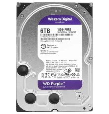 6TB WD Purple (WD64PURZ)  {Serial ATA III, 5400- rpm, 256Mb, 3.5
