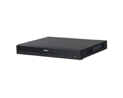 [Видеорегистраторы] DAHUA DHI-NVR4216-16P-EI 16-канальный IP-видеорегистратор c PoE, 4K, H.265+, видеоаналитика, входящий поток до 256Мбит/с, 2 SATA III до 16Тбайт
