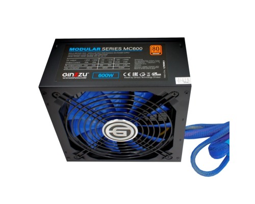 [Блок питания] Ginzzu MC600 14CM 80+Bronze