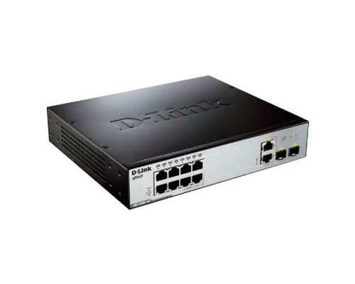 [Сетевое оборудование] D-Link DES-3200-10_RFB/A1 Восстановленный в производственных условиях управляемый L2 коммутатор с 8 портами 10/100Base-TX, 1 портом 100/1000Base-X SFP и 1 комбо-портом 100/1000Base-T/SFP. 