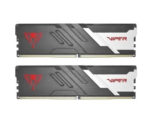 [Модуль памяти] Память DDR5 2x32GB 6400MHz Patriot PVV564G640C32K Viper Venom RTL Gaming PC5-51200 CL32 UDIMM 288-pin 1.4В с радиатором Ret