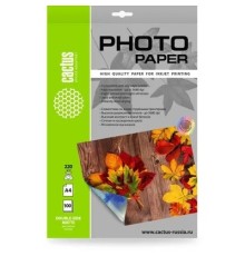 Фотобумага Cactus CS-MA4220100DS, A4, для струйной печати, 100л, 220г/м2, белый, покрытие матовое /матовое