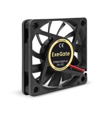 Exegate EX295203RUS Вентилятор 24В DC ExeGate EX06010S2P-24 (60x60x10 мм, Sleeve bearing (подшипник скольжения), 2pin, 3000RPM, 24.1dBA)