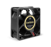 Exegate EX295204RUS Вентилятор 24В DC ExeGate EX06025S2P-24 (60x60x25 мм, Sleeve bearing (подшипник скольжения), 2pin, 5000RPM, 34.5dBA)