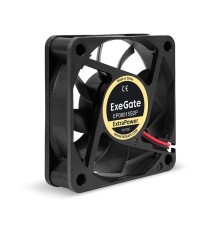 Exegate EX295225RUS Вентилятор 12В DC ExeGate ExtraPower EP06015S2P (60x60x15 мм, Sleeve bearing (подшипник скольжения), 2pin, 4800RPM, 32dBA)