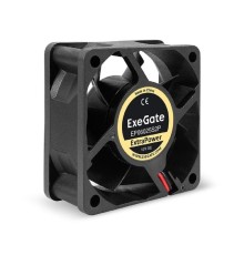 Exegate EX295228RUS Вентилятор 12В DC ExeGate ExtraPower EP06025S2P (60x60x25 мм, Sleeve bearing (подшипник скольжения), 2pin, 4500RPM, 31dBA)