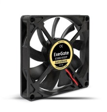 Exegate EX295233RUS Вентилятор 12В DC ExeGate ExtraSilent ES08015S2P (80x80x15 мм, Sleeve bearing (подшипник скольжения), 2pin, 1600RPM, 16,5dBA)