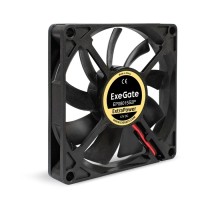 Exegate EX295234RUS Вентилятор 12В DC ExeGate ExtraPower EP08015S2P (80x80x15 мм, Sleeve bearing (подшипник скольжения), 2pin, 2500RPM, 25.5dBA)
