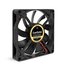 Exegate EX295234RUS Вентилятор 12В DC ExeGate ExtraPower EP08015S2P (80x80x15 мм, Sleeve bearing (подшипник скольжения), 2pin, 2500RPM, 25.5dBA)