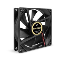 Exegate EX295241RUS Вентилятор 12В DC ExeGate EX09225B2P (92x92x25 мм, 2-Ball (двойной шарикоподшипник), 2pin, 2150RPM, 27dBA)