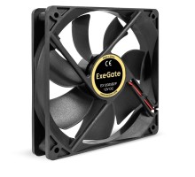 Exegate EX295242RUS Вентилятор 12В DC ExeGate EX12025B2P (120x120x25 мм, 2-Ball (двойной шарикоподшипник), 2pin, 1550RPM, 25dBA)
