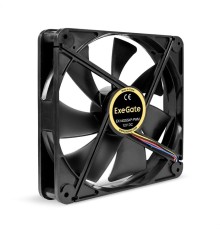 Exegate EX295248RUS Вентилятор 12В DC ExeGate EX14025S4P-PWM (140x140x25 мм, Sleeve bearing (подшипник скольжения), 4pin, PWM, 24dBA)