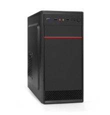 Exegate EX295155RUS Корпус Minitower ExeGate MA-401-XP350 (mATX, БП XP350 с вент. 12см, 2*USB+1*USB3.0, аудио, черный)