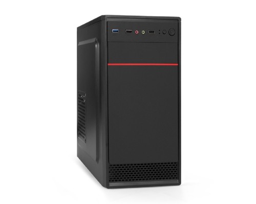 [Корпуса] Exegate EX295155RUS Корпус Minitower ExeGate MA-401-XP350 (mATX, БП XP350 с вент. 12см, 2*USB+1*USB3.0, аудио, черный)