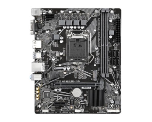 [Материнская плата] Gigabyte H510M S2H V3 {Socket 1200,IntelH470, 2xDDR4-3200, D-SUB+HDMI+DP, 1xPCI-Ex16, 1xPCI-Ex1, 4xSATA3(RAID 0/1/5/10), 1xM.2, 8 Ch Audio, GLan, (4+4)xUSB2.0, (2+2)xUSB3.2, 1xPS/2, mATX} RTL