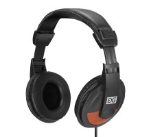 Exegate EX295315RUS Полноразмерные наушники с микрофоном (гарнитура) ExeGate Office HS-130S (2x3.5мм, динамик 40мм, 20-20000Гц, длина кабеля 2.2м, регулировка громкости)