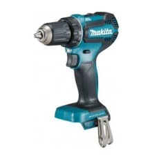 Makita DDF486Z Дрель ак б\щет,18В,Li-ion,БЗП-13мм,0-550\2100об\м,130\65Нм,2.6кг,кор,бок рук,б\акк и з\у,XPT
