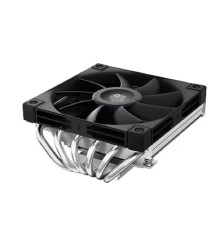 Cooler Deepcool AN600 LGA1700/1200/115X/AM5/AM4 низкопрофильный 67mm  TDP 180W, PWM, черный RET