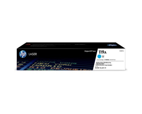 [Расходные материалы] Тонер-картридж/ HP 119A Cyan Original Laser Toner Cartridge