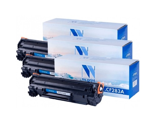 [Расходные материалы] Картридж NVP совместимый NV-CF283A-SET3 для HP LaserJet Pro M201dw/ M201n/ M125r/ M125ra/ M225dn/ M225dw/ M225rdn/ M125rnw/ M127fn/ M127fw (1500k) (3 шт)