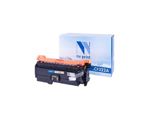 [Расходные материалы] Картридж NVP совместимый NV-CF322A Yellow для HP Color LaserJet M680dn/ M680f/ M680z (16500k)